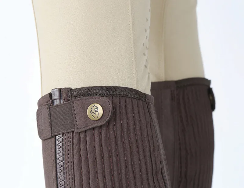 Shires Moretta Amara Half Chaps Brown-3